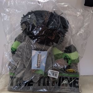 Minecraft beanie set